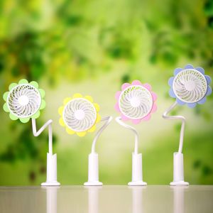 Buy cheap Sunflower clip fan rechargeable battery portable mini clip fan from wholesalers