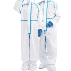 Buy cheap Full Body Protection Suit Rubber Seal Disposable Isolation Gowns from wholesalers