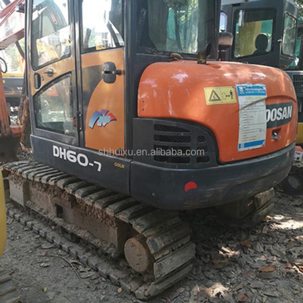 crawler excavator used doosan dh60/second hand doosan excavator used doosan dh60 on sale