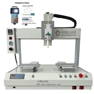 Buy cheap Cyanoacrylate Adhesive Automatic Dispensing Machine for PVC Peristaltic Pump from wholesalers