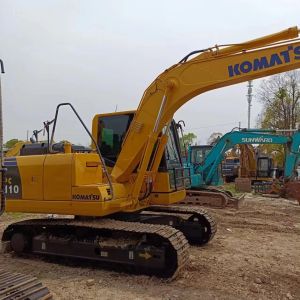 Buy cheap Original Komatsu PC110 Excavator with 0.6M³ Bucket Capacity and 11ton Operating Weight from wholesalers