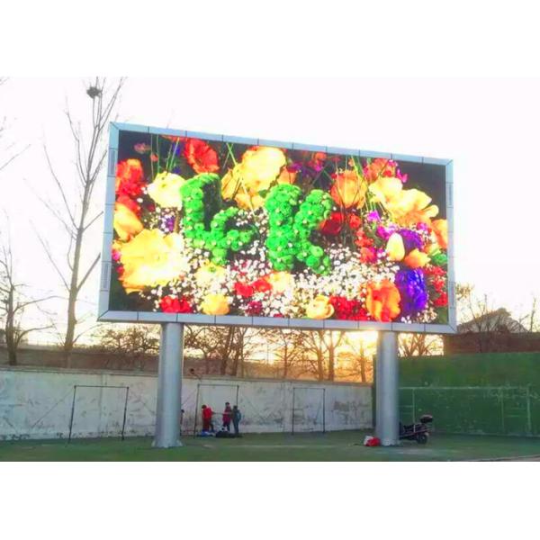 5mm Pixel Pitch Outdoor Fixed LED Display 1920Hz Refresh Rate 100000 Hours Life