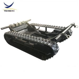 Buy cheap OEM&ODM Available crawler rubber track undercarriage system 3-10 tons for hydraulic spider lift spare parts from wholesalers