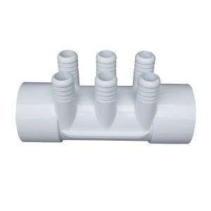 Buy cheap Spa And Pool PVC Plastic Water Manifold 2" slip x 2" slip x (6) , Hot Tub Replacement Parts from wholesalers