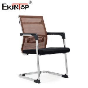 Buy cheap Breathable Mesh Back Office Chair With Curved Metal Frame from wholesalers