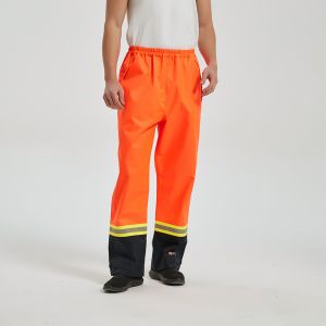 Buy cheap EN20471 HIVIS FR Rain Proof Work Trousers , High Visibility Anti Statics Flame Retardant Work Pants from wholesalers