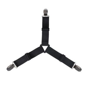Buy cheap White Adjustable Sofa Bed Sheet Clips Holder With Band / Straps from wholesalers