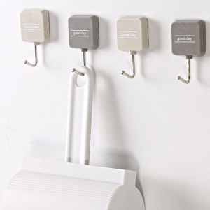 Buy cheap Nordic Style Latchkey 3.5x6cm Self Adhesive Plastic Hooks from wholesalers
