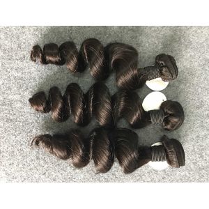Loose Wave Unprocessed Brazilian Hair Smooth Feeling And No Tangle No Shedding