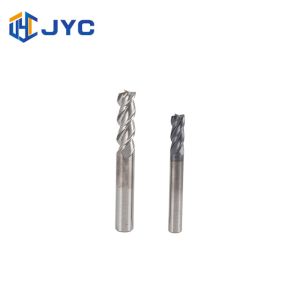 4 Flutes Carbide Milling Cutters CNC Process Roughing End Mill