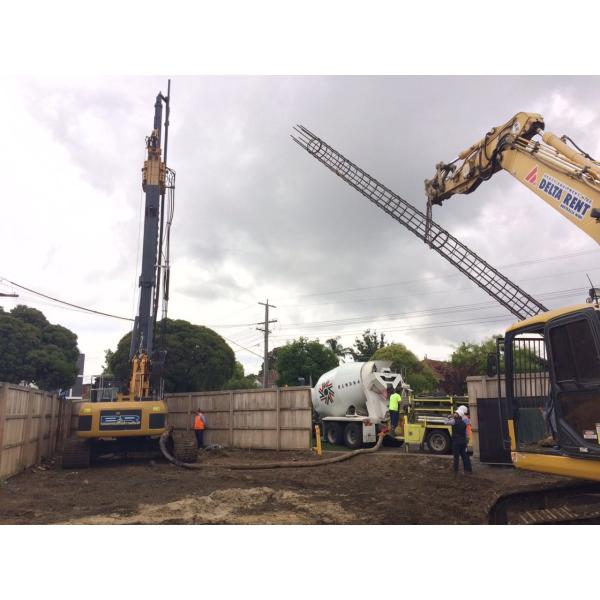 TYSIM KR80M 13 M Depth Engineering Construction CFA Piling Rig With Hydraulic
