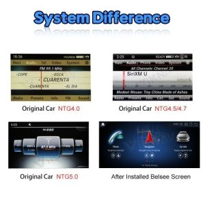 ViknavCar Radio For Mercedes Benz GLE GLS GL ML W166 X166 2012-2019 Vertical