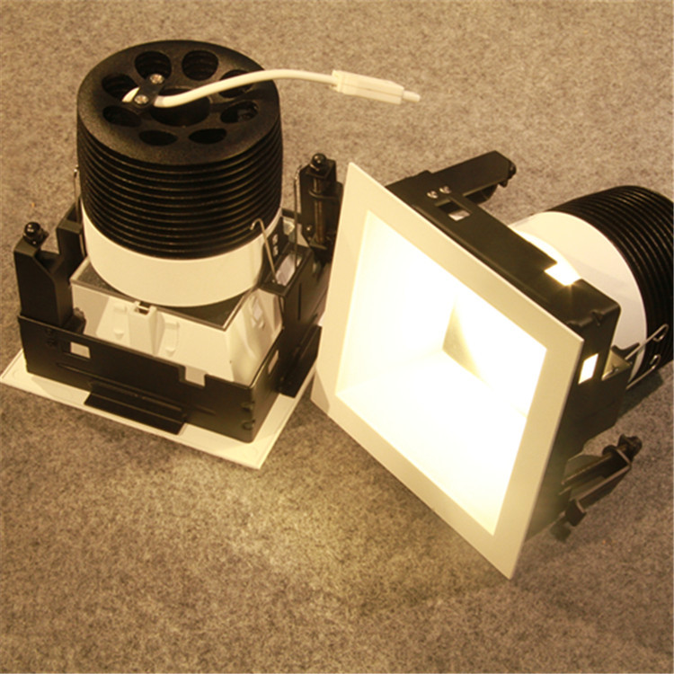 Buy cheap 230v square antiglare LED ceiling downlight 1400lm with reflection cup 15/25/38/60 degree from wholesalers