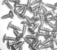 Custom Carbon / Stainless Steel Screws, Precision Hardware Parts