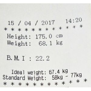 Buy cheap Coin Weighing scales with height measurement and BMI , thermal printer from wholesalers
