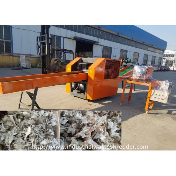 Quality Curtain Tapestry Footpad Carpet Fabric Shredder Machine Power - Saving for sale