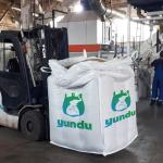 Buy cheap 3000Lbs Top Spout Baffle FIBC Bulk Bag For Building Sand Cassava Powder Big Bag from wholesalers