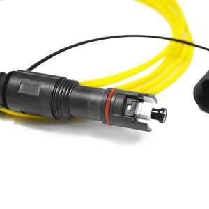 Buy cheap Pre Terminated Simplex Fiber Optic Patch Cable Corning Optitap Mini SC APC To SC/APC from wholesalers