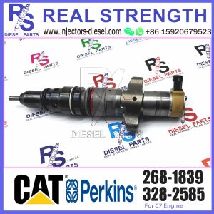 Buy cheap For CAT C7 Engine Fuel Injector 268-1839 for Caterpillar Excavator 325D 329D 525C 535C 120K Fuel Injector 2681839 from wholesalers