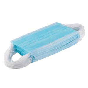 Buy cheap Light Blue Earloop Procedure Masks 4 Folder Comfortable Design For Cough Germs Illness product