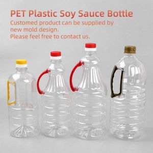 Buy cheap Peanut Oil Plastic Condiment Bottles PET Transparent Plastic Soy Sauce Bottle from wholesalers