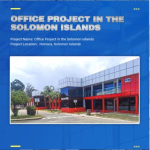 Buy cheap Multi Storey Steel Frame Office Buildings Prefabricated CE Certificate product