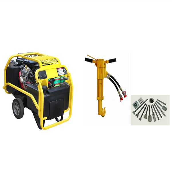 Quality 40L/Min Hydraulic Pavement Asphalt Breaker Emergency Using for sale