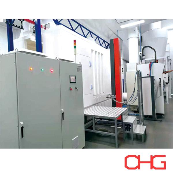 Customizable Automatic Electrostatic Powder Coating Line with Overhead Conveyor