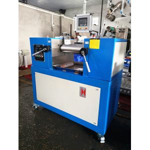 Buy cheap 120mm Rubber Lab Two Roll Mixing Mill With Electrical Heating from wholesalers