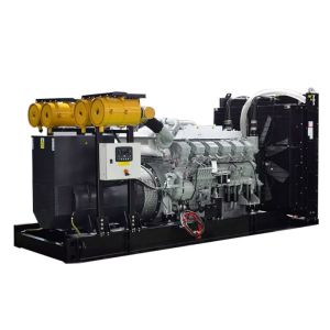 Buy cheap 1000KW 1250KVA Mitsubishi S12R-PTA Diesel Engine Generator with 12/V Engine product