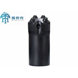Buy cheap 11 Degree Tapered Button Bit with 5 Buttons for Small Hole Drilling and Hot Pressure Carbide Rock Drilling Bit from wholesalers