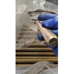 Buy cheap Bichromate Plated Threaded Stud Bolt Hex Nut Washer ASME A193 from wholesalers