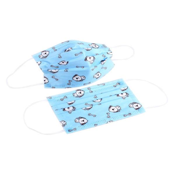 Quality Windproof Children's Disposable Face Masks Fluid Resistant Keep Warm for sale