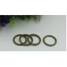 Buy cheap Hang Chain Hook DIY Craft Key Hardware Nickel Color Iron Round Flat Split Key Ring from wholesalers