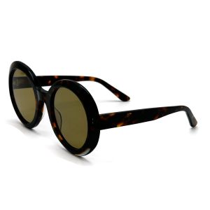 Buy cheap AS101 Round Womens UV Protected Acetate Sunglasses with CR 39 Lenses from wholesalers