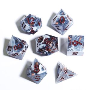 Buy cheap Lightweight Polyhedron Resin RPG Dice Multipurpose Hand Pouring from wholesalers
