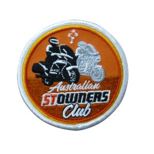 Embroidered Custom Patches / Badges With Personalized Pattern For Clothing /
