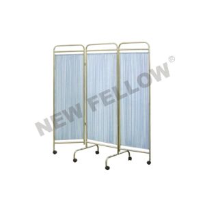 Buy cheap Stainless Steel Detachable 3 hospital folding screen With Wheels ISO9001/13485 from wholesalers