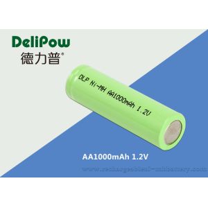 AA 1.2V NIMH Rechargeable Battery 1000mAh For Toy / Power Tools