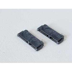 High-Reliability SATA 13Pin 180° Wire Solder Female Connector 1.27mm Pitch |