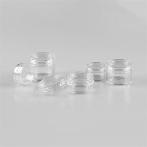 Buy cheap PS Acrylic Plastic Cosmetic Jars Packaging 25g Round Hot Stamping from wholesalers