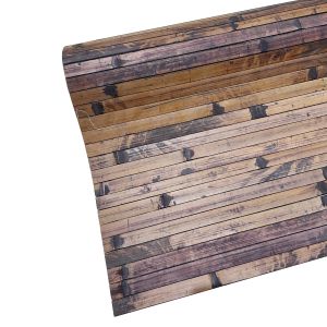 Water Proof Bamboo Paneling Woven Back 13mm Width Customized Length