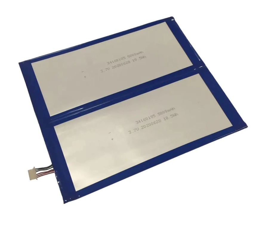 Buy cheap Ultra Thin Lithium Polymer Battery 3.7 V 10000mah Rechargeable Lipo Battery from wholesalers