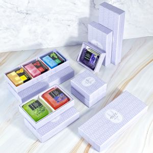 Custom Soap Set Rigid Packaging Box with Insert Environmentally Friendly Paper