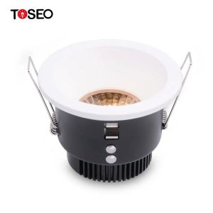 Buy cheap Die Cast Aluminum Round Ceiling Spotlight 11Watt Beam Angle 38 Recessed Led Downlights from wholesalers