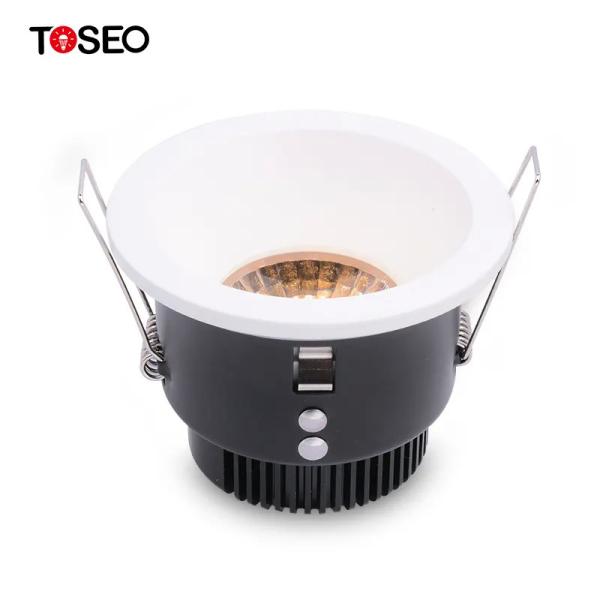 Quality Die Cast Aluminum Round Ceiling Spotlight 11Watt Beam Angle 38 Recessed Led Downlights for sale