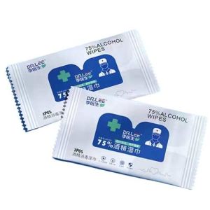 Buy cheap 3.8KW Wipes Packaging Machine Individual Alcohol Wipe Packing Line from wholesalers