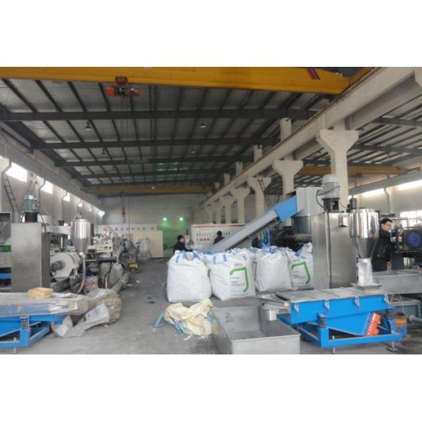 Double Stage BOPP Film Plastic Pelletizing Machine with mother extruder , CE