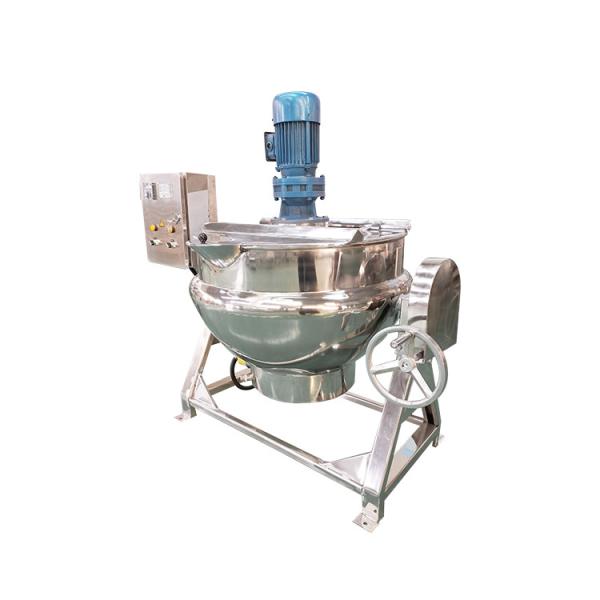Quality 100l tilting steam heating double jacketed cheese kettle for sale