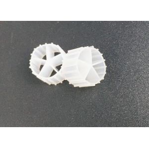 Buy cheap High Biological Activity White Plastic Filter Media HDPE For Fish Pond from wholesalers